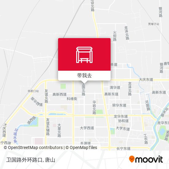 卫国路外环路口地图