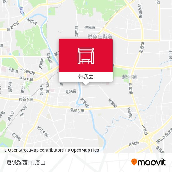 唐钱路西口地图