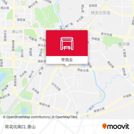 荷花坑南口地图