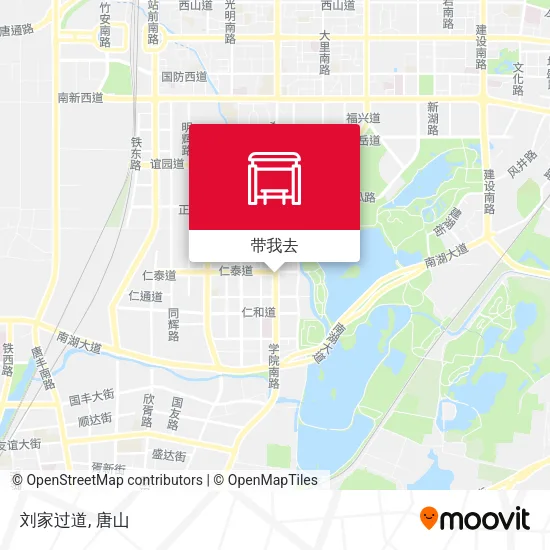 刘家过道地图