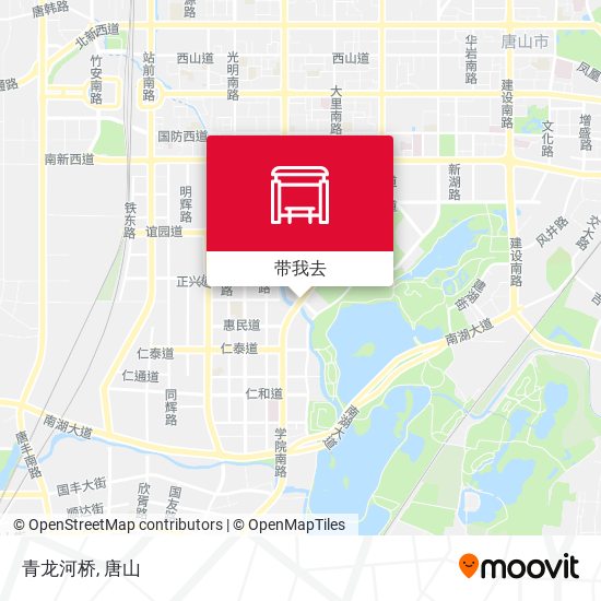 青龙河桥地图