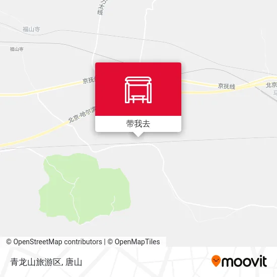 青龙山旅游区地图
