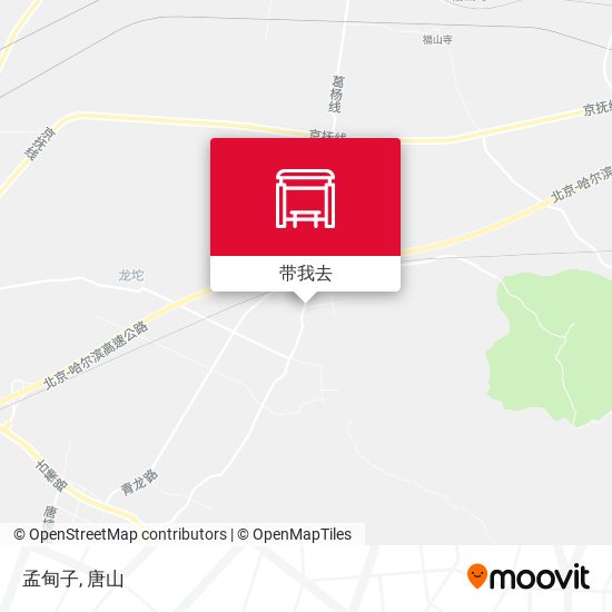 孟甸子地图