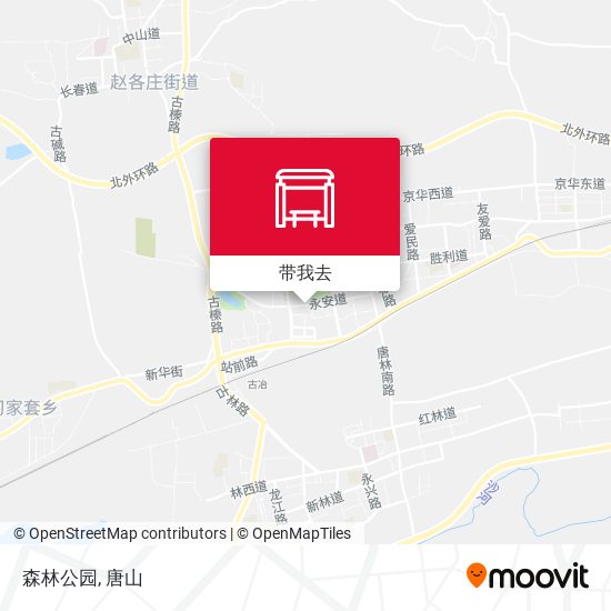 森林公园地图