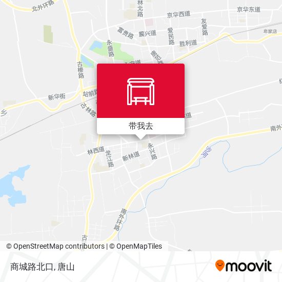 商城路北口地图