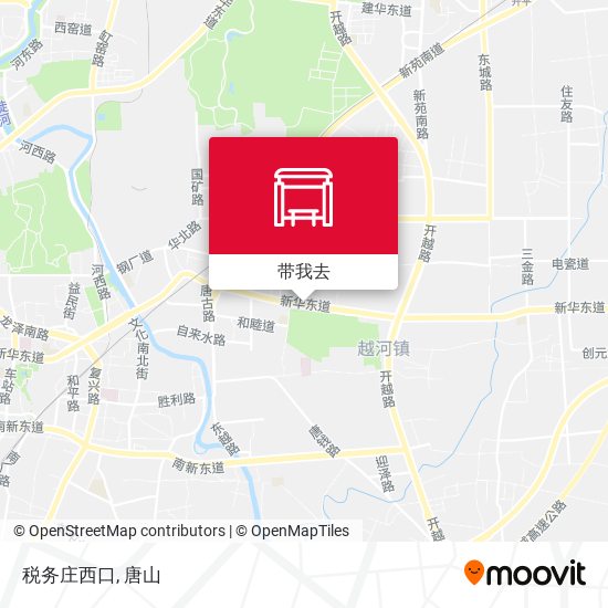 税务庄西口地图