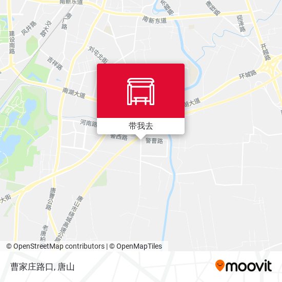 曹家庄路口地图