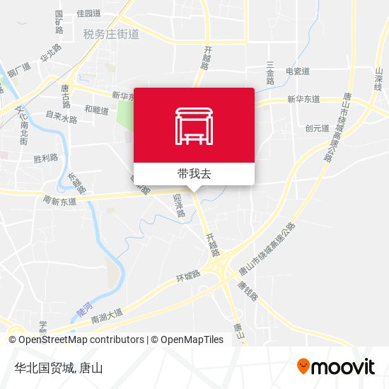 华北国贸城地图