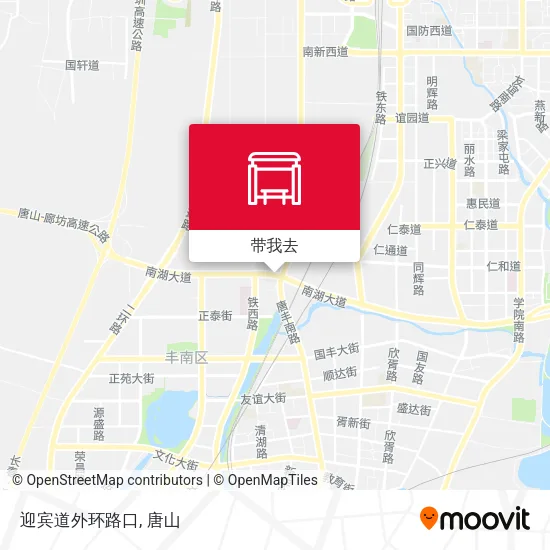 迎宾道外环路口地图