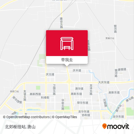 北郊枢纽站地图