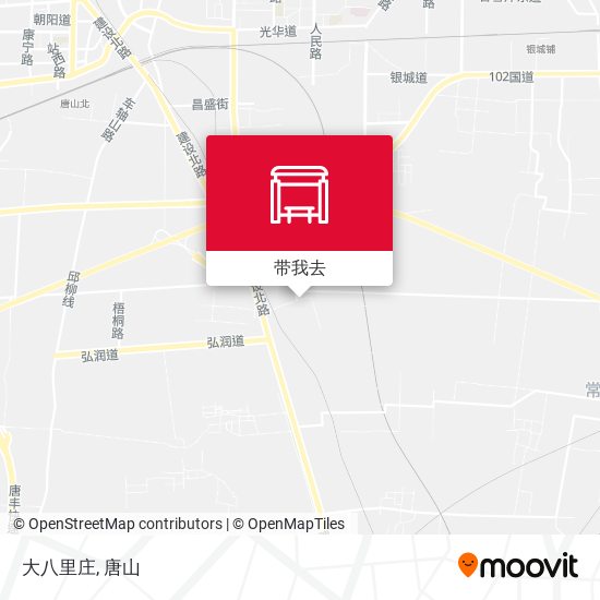 大八里庄地图