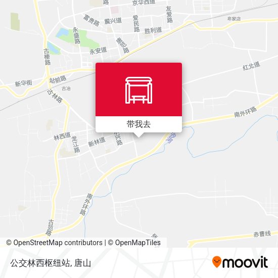 公交林西枢纽站地图