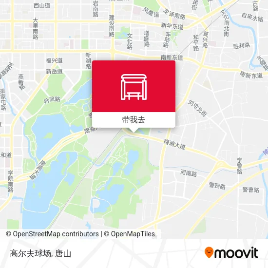 高尔夫球场地图