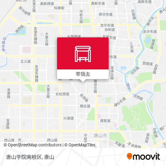 唐山学院南校区地图