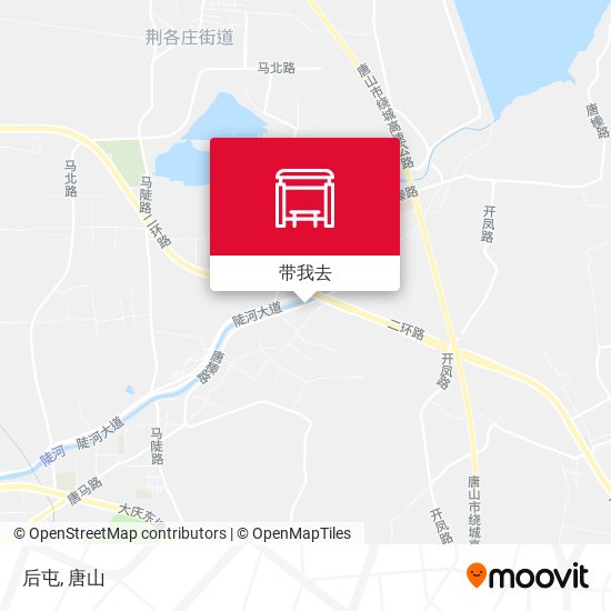 后屯地图