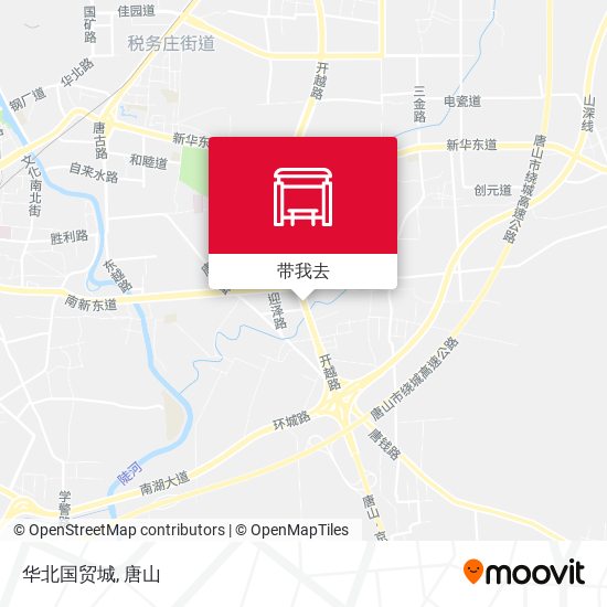 华北国贸城地图