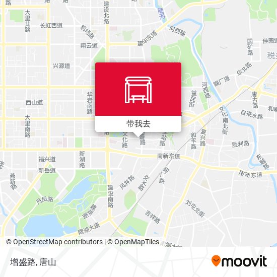 增盛路地图