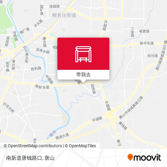 南新道唐钱路口地图