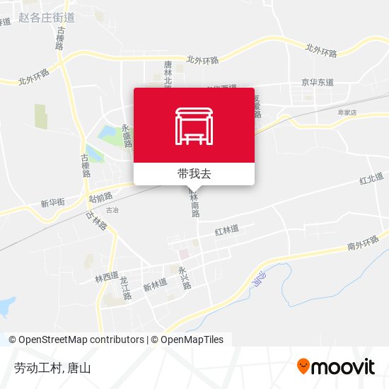 劳动工村地图