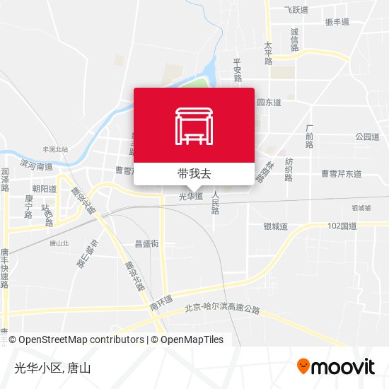 光华小区地图