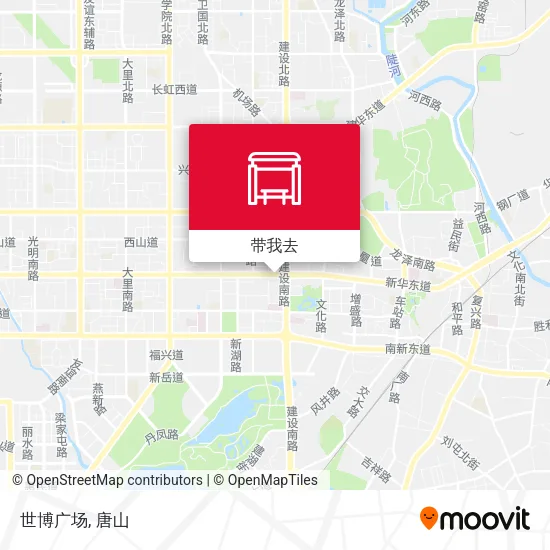 世博广场地图