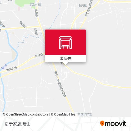 后于家店地图