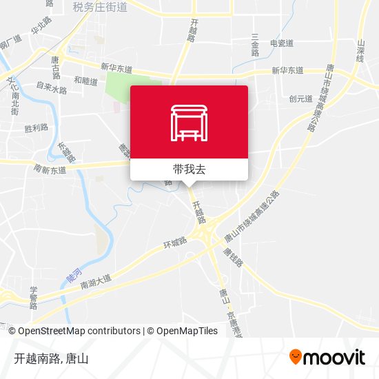 开越南路地图