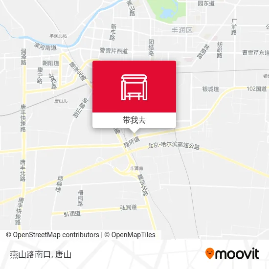 燕山路南口地图