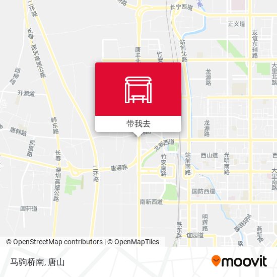 马驹桥南地图