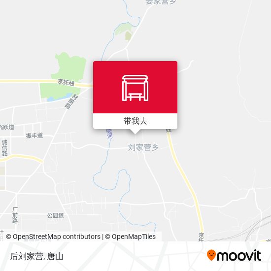 后刘家营地图