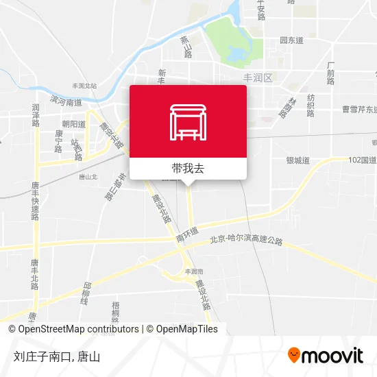 刘庄子南口地图