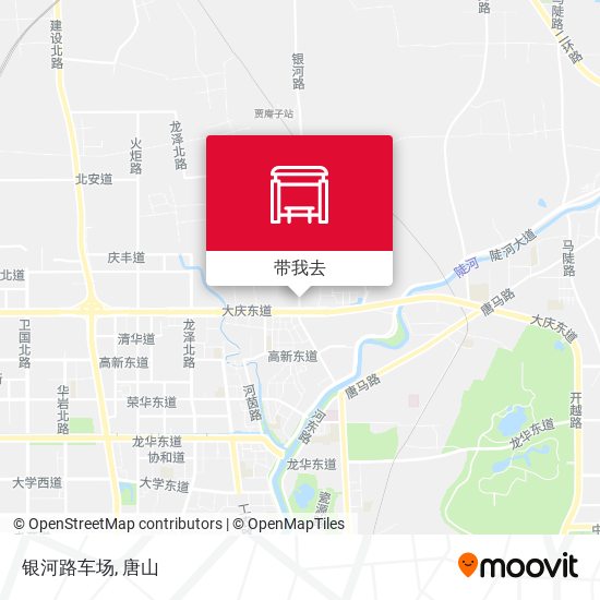 银河路车场地图