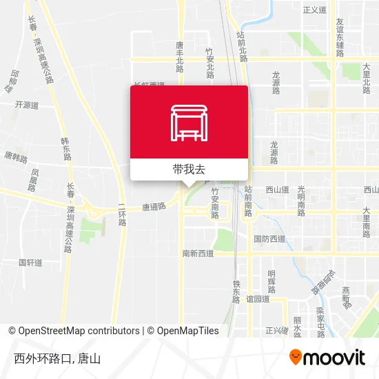 西外环路口地图