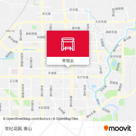 世纪花园地图