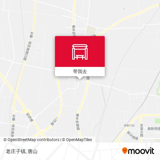 老庄子镇地图