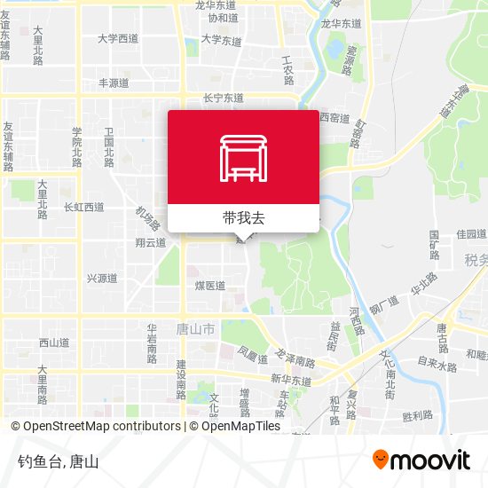 钓鱼台地图