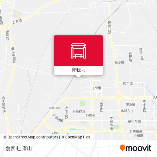 詹官屯地图
