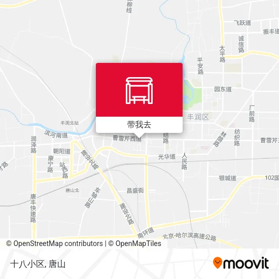 十八小区地图