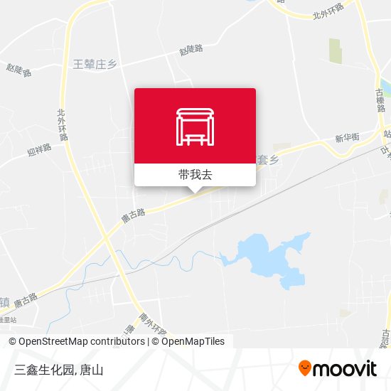 三鑫生化园地图