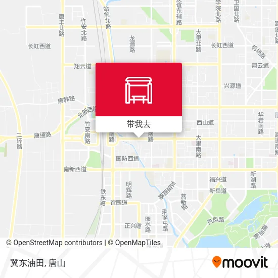 冀东油田地图