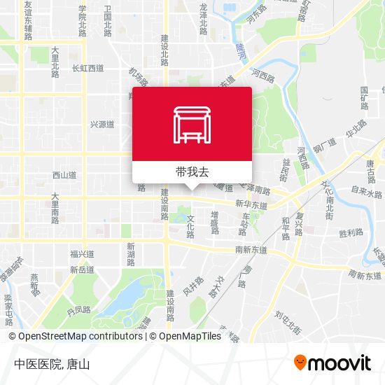 中医医院地图