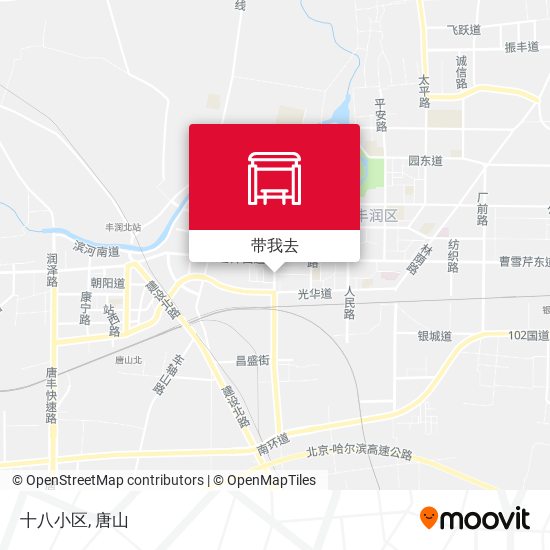 十八小区地图