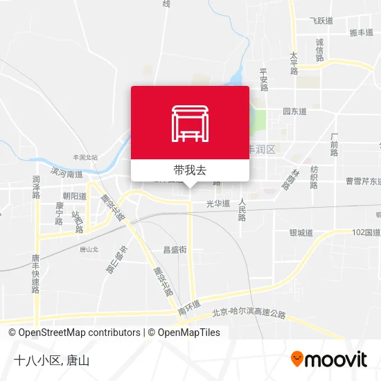 十八小区地图