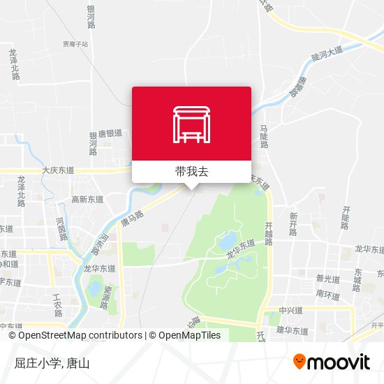 屈庄小学地图