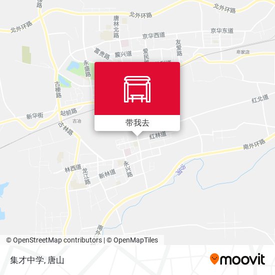 集才中学地图