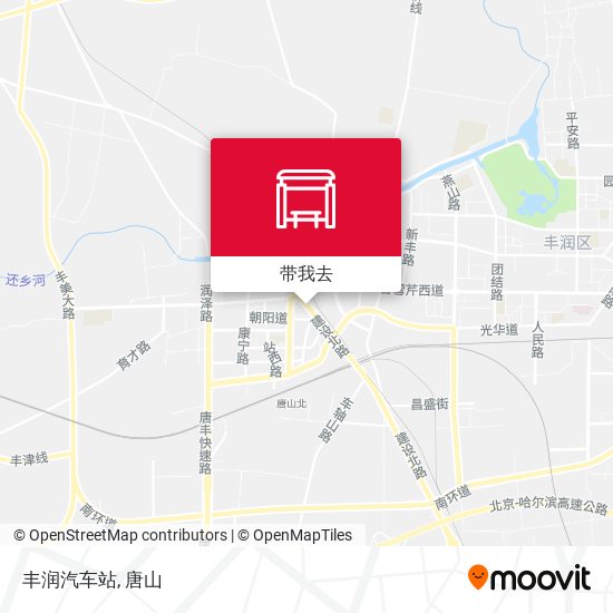 丰润汽车站地图
