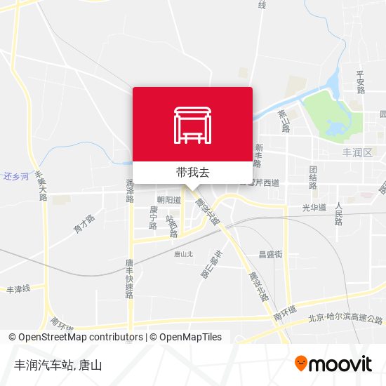 丰润汽车站地图