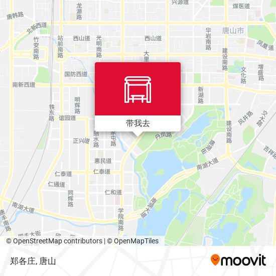 郑各庄地图