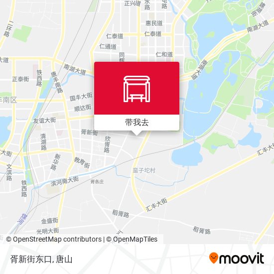 胥新街东口地图