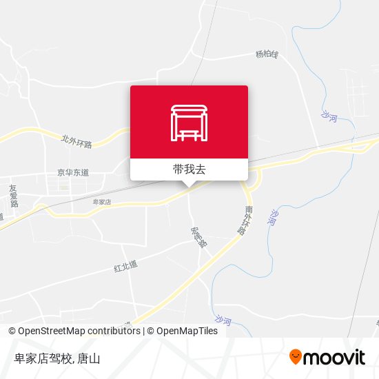 卑家店驾校地图